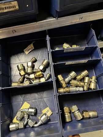 Div. Varelager til hydraulik