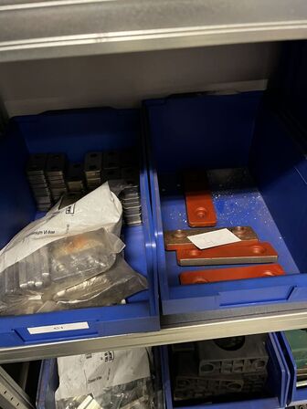 Div. Rørklemmer til hydraulik