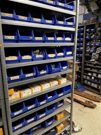 Div. Varelager til hydraulik