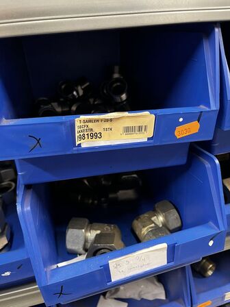 Div. Varelager til hydraulik