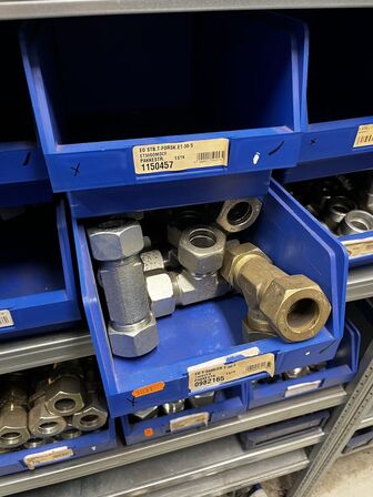 Div. Varelager til hydraulik