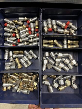 Div. Varelager til hydraulik