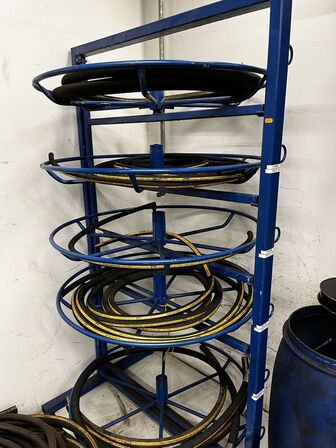 Stativ m. Hydraulikslanger