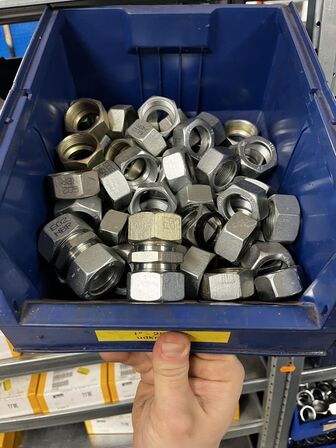 Div. Varelager til hydraulik