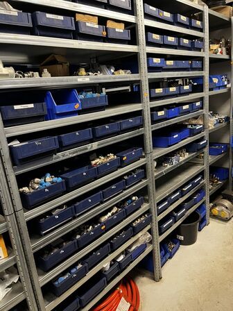 Div. Varelager til hydraulik