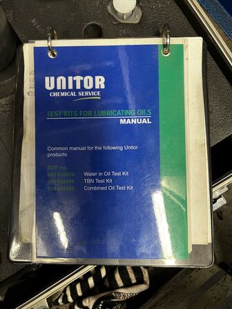 Test kit til hydraulik UNITOR