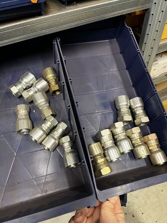 Div. Varelager til hydraulik