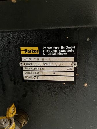 Hydraulik slange presse PARKER HANNIFIN TH 6-8