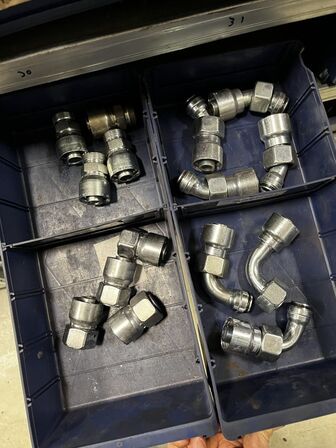 Div. Varelager til hydraulik