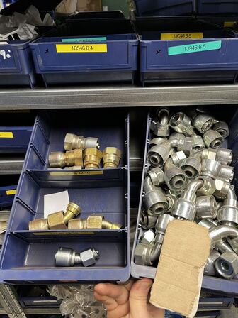 Div. Varelager til hydraulik