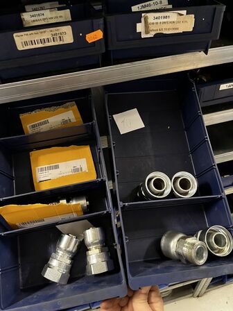 Div. Varelager til hydraulik