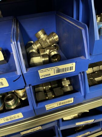 Div. Varelager til hydraulik