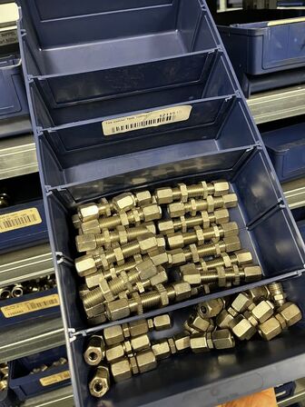 Div. Varelager til hydraulik