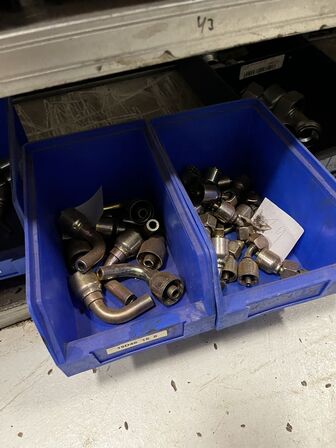 Div. Varelager til hydraulik