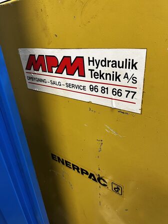 Hydraulisk trykprøvningsstation ENERPAC