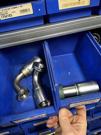 Div. Varelager til hydraulik