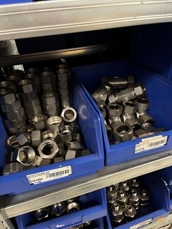Div. Varelager til hydraulik