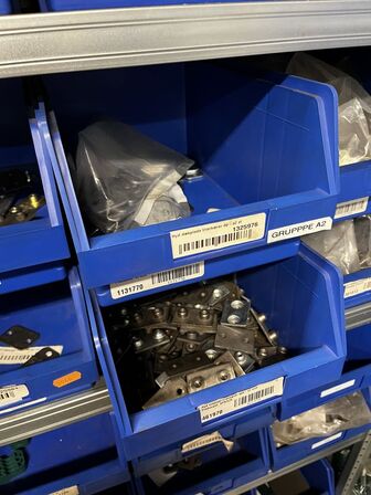 Div. Rørklemmer til hydraulik