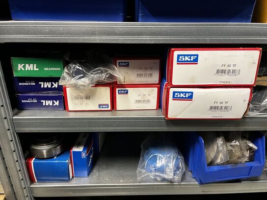 Div. Varelager til hydraulik, rullelejer mv.