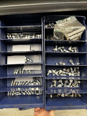 Div. Varelager til hydraulik