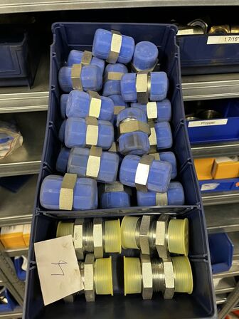 Div. Varelager til hydraulik