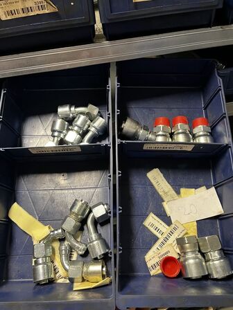 Div. Varelager til hydraulik