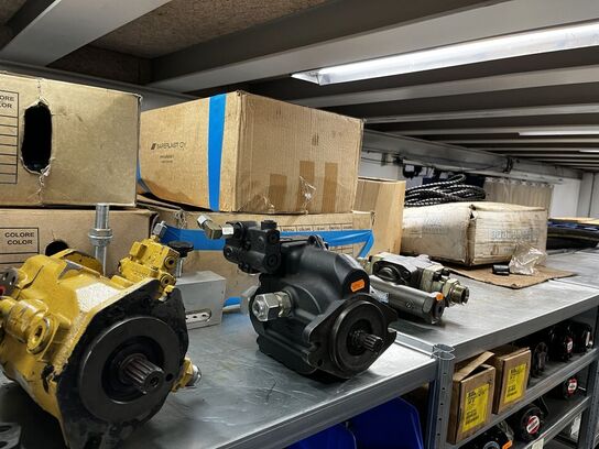 Div. Hydrauliskpumpe, gasfilter mv.