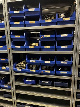 Div. Varelager til hydraulik