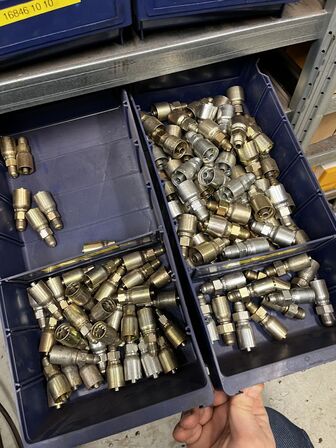 Div. Varelager til hydraulik