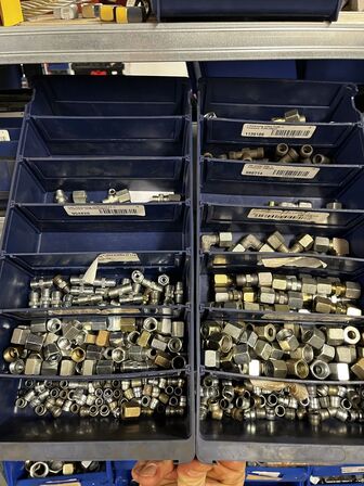 Div. Varelager til hydraulik