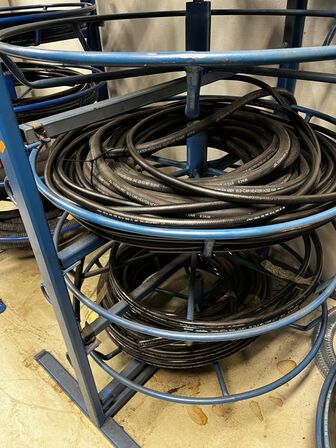 Stativ m. Hydraulikslanger