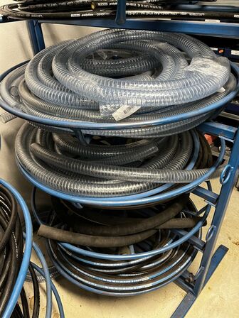 Stativ m. Hydraulikslanger