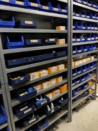 Div. Varelager til hydraulik