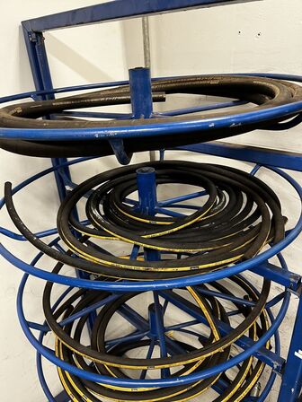 Stativ m. Hydraulikslanger