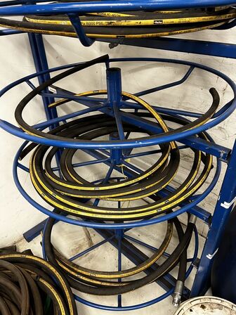 Stativ m. Hydraulikslanger