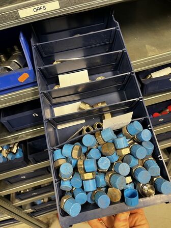 Div. Varelager til hydraulik