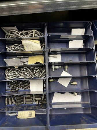 Div. Varelager til hydraulik