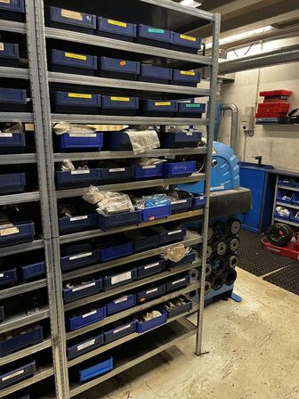 Div. Varelager til hydraulik