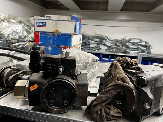 Div. Hydrauliskpumpe, gasfilter mv.