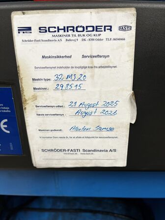 Slangepresser m. Bakker D-HYDRA FINN-POWER P32