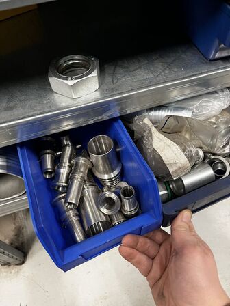 Div. Varelager til hydraulik