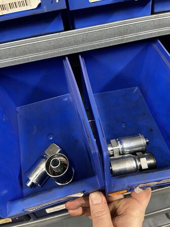 Div. Varelager til hydraulik