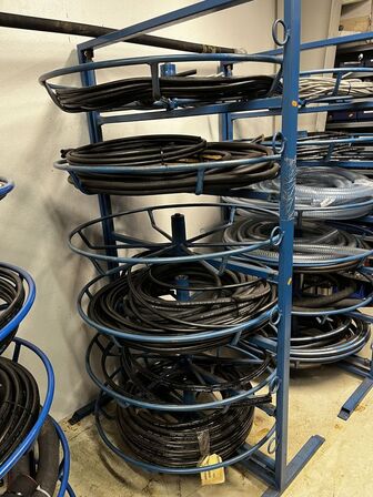 Stativ m. Hydraulikslanger