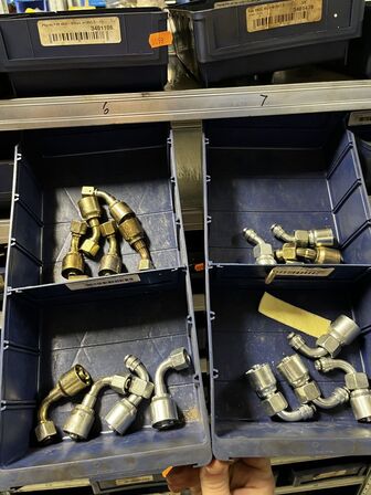 Div. Varelager til hydraulik