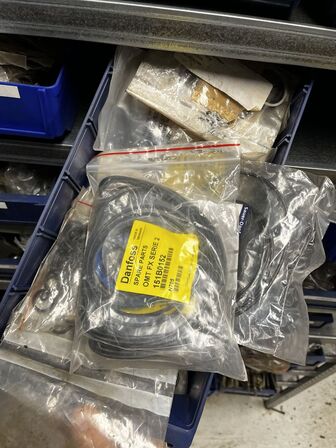 Div. Varelager til hydraulik