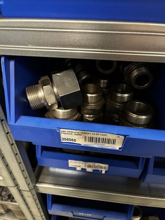 Div. Varelager til hydraulik