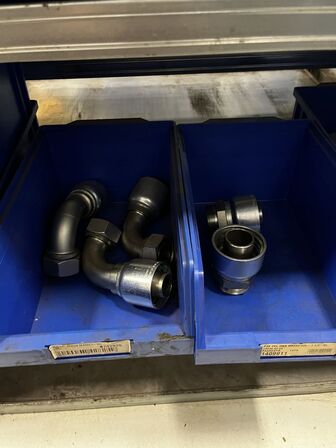 Div. Varelager til hydraulik