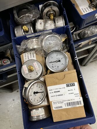 Div. Varelager til hydraulik