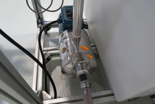Teststation med recirculator VWR, Pumpe CALPEDA MXHL 205/B, div. Filtre m.m.