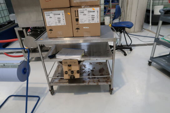 Opbevaringsvogn uden indhold